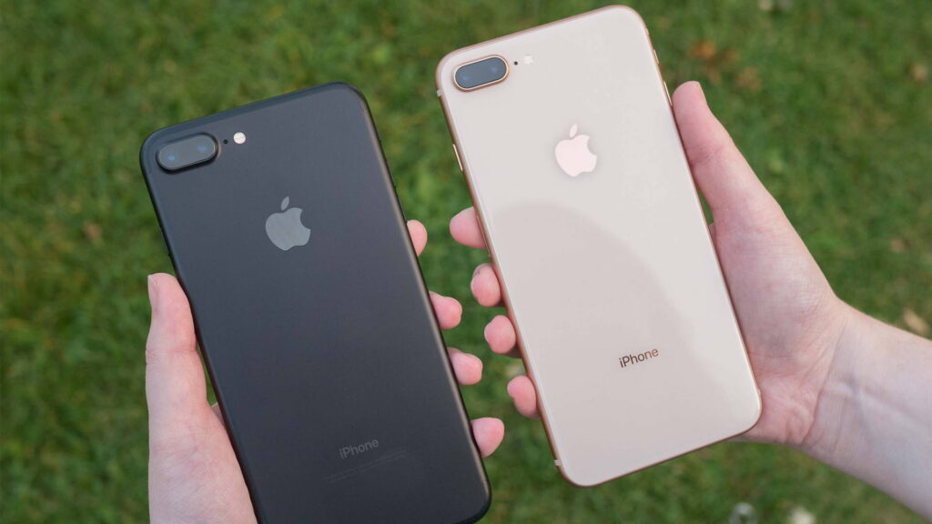 iPhone 7 Plus e iPhone 8 Plus